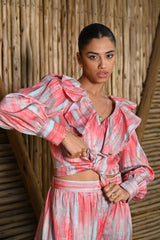 Bianki Blouse Coral | بلوزة نسائية