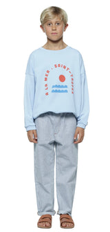 Unisex Trousers Navy Stripes | سروال