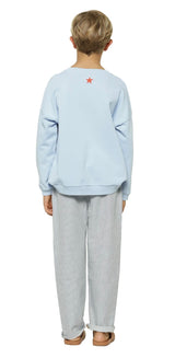 Unisex Trousers Navy Stripes | سروال