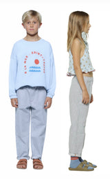 Unisex Trousers Navy Stripes | سروال