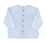 Long Sleeve Shirt Light Blue Chambray | قميص