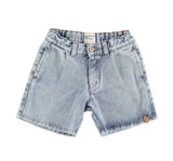 Boys Shorts Washed Blue Denim | سروال قصير