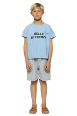 Boys Shorts Navy Stripes | سروال قصير
