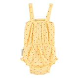 Girls Playsuit Yellow W/Sunshade Allover Print | بلوزة ضيقة