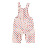 Baby Dungarees W/ Hearts Allover Print | جمبسوت