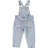 Unisex Dungarees Washed Blue Denim | جمبسوت