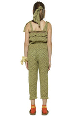 Girls Jumpsuit Khaki W/ Animal Print | جمبسوت