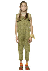 Girls Jumpsuit Khaki W/ Animal Print | جمبسوت