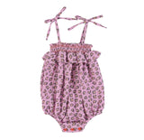 Baby Romper Lilac W/ Animal Print | رومير