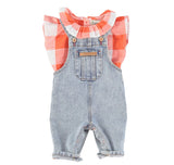 Baby Dungarees Washed Blue Denim | جمبسوت