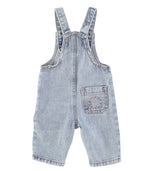 Baby Dungarees Washed Blue Denim | جمبسوت