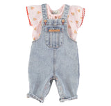 Baby Dungarees Washed Blue Denim | جمبسوت
