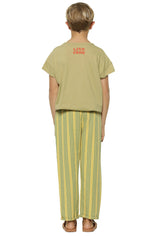 Kids T-Shirt Khaki W/ Star Print | بلوزة