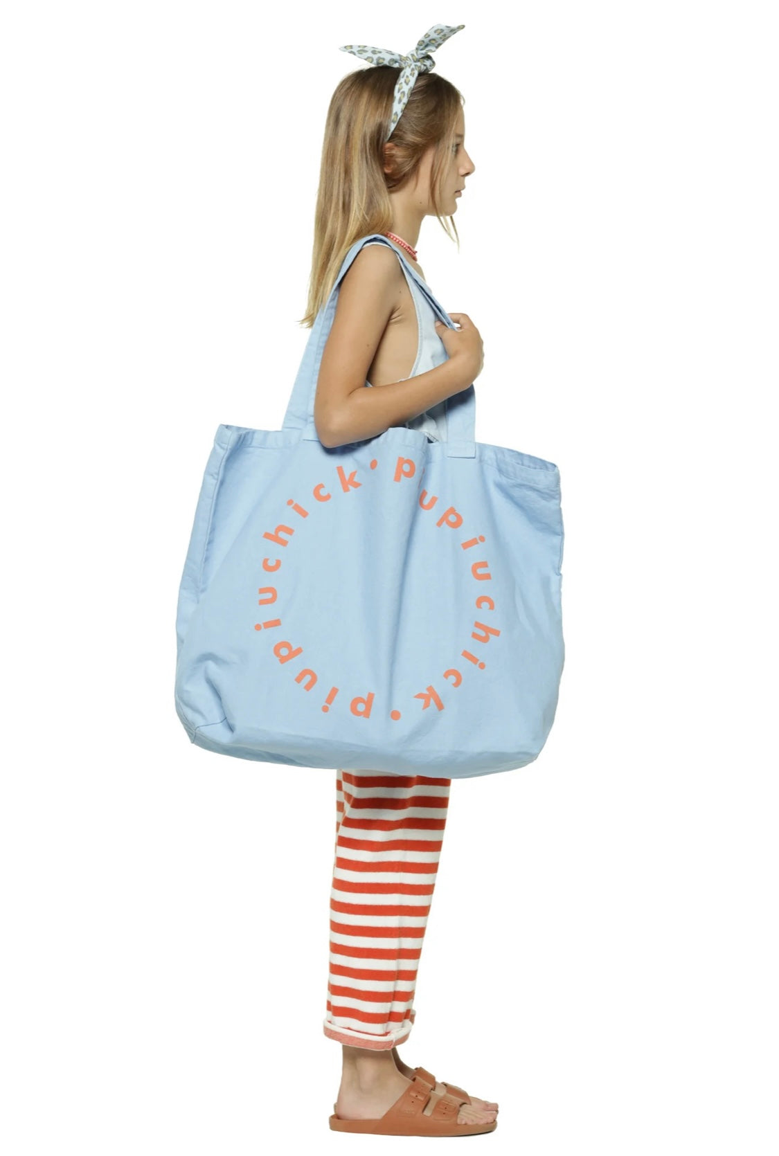 Kids Trousers Red & Ecru Stripes | سروال