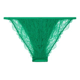 Wild Rose Green Briefs | الملابس الداخلية الدانتيل