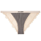 Wild Rose Check Brief - Wild Rose Check سروال النساء