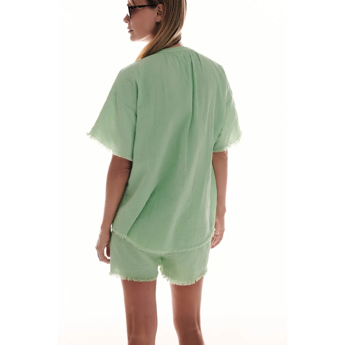 Shirt Mila Green - Mila Green قميص