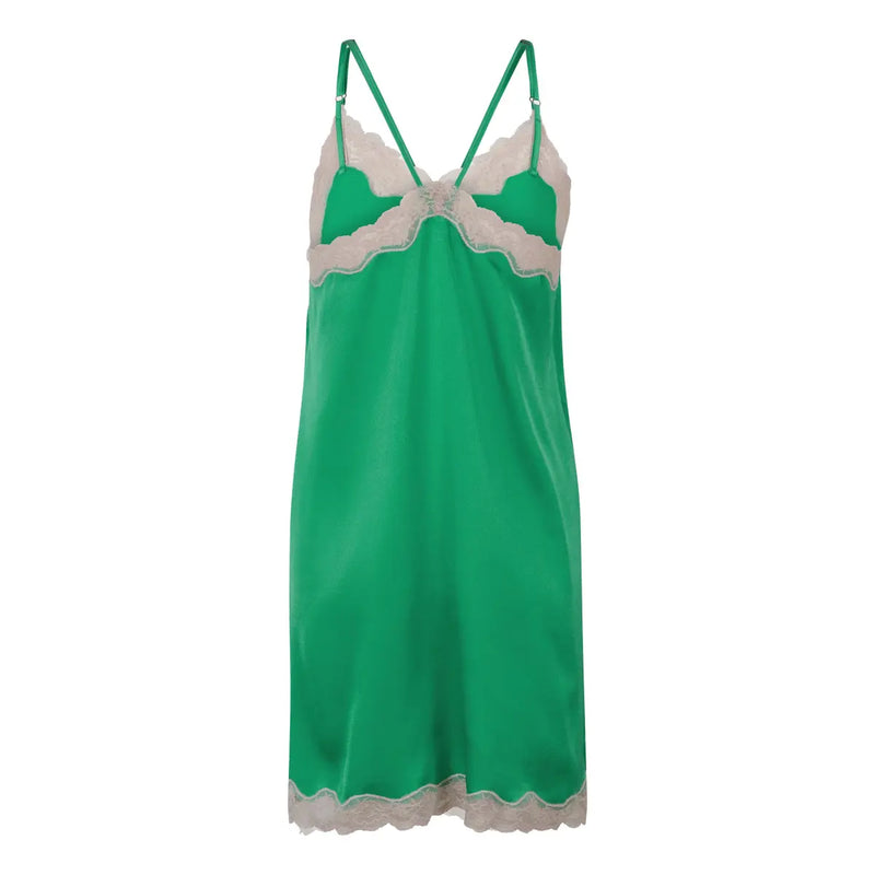 Willow Green Slip Dress | فستان النوم