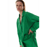 Cedric Green Pajama Shirt | قميص بيجامة