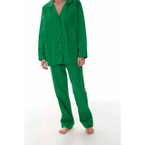 Cedric Green Pajama Shirt | قميص بيجامة