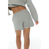 Becky Grey Shorts | شورت القطن