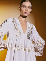 Dress Tualipa Goldy Beige - Tualipa Goldy فستان