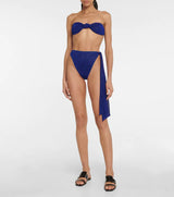 Lumiere Knotted Two Piece Blue - Lumiere Knotted Blue طقم سباحة