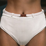 Bikini Moonflower Off White - Moonflower Off White سروال النساء