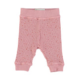 Baby Legging pink w/orange little star - Baby سروال