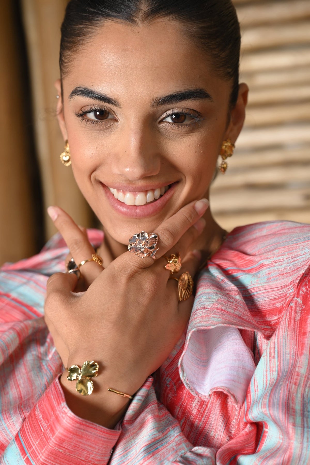 Bianki Blouse Coral | بلوزة نسائية - Maison Clad