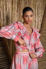 Bianki Blouse Coral | بلوزة نسائية - Maison Clad