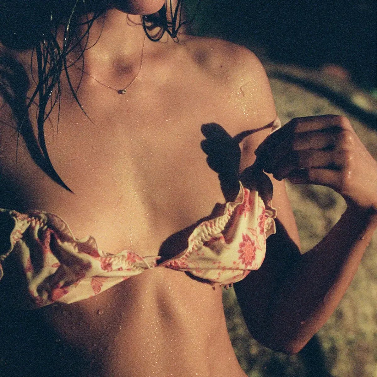Bikini Reggipetto Batik Flower - Reggipetto Batik Flower صدرية طقم سباحة - Maison Clad
