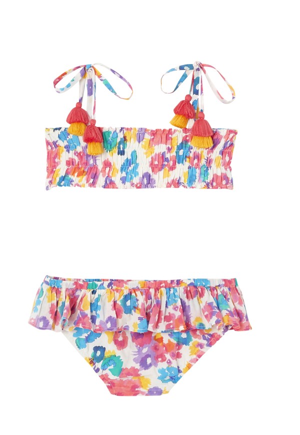 Swimsuit Gardenia Cotton Bikini- Gardenia طقم سباحة