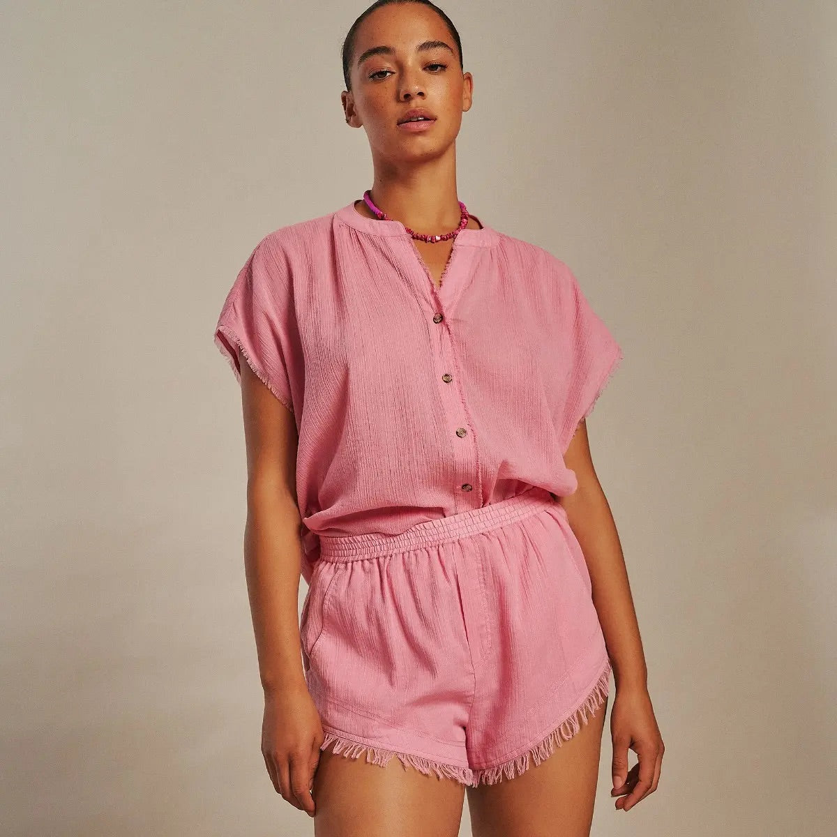 Short Mabel Pink - Mabel سروال قصير