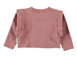Sweatshirt Long Sleeve Old Pink - Girls سترة رياضية