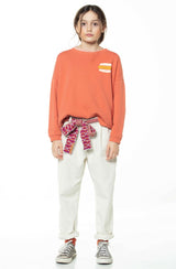 Trouser Unisex Buttons Ecru - Buttons سروال