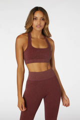 Bralette Isla Seamless Dark Cherry