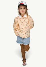 Cherry chincilla blouse - Cherry chincilla بلوزة