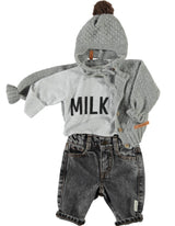 Baby T-Shirt Grey - Baby بلوزة