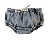 Baby Shorties Light Blue Denim - Baby Denim سروال قصير