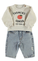 Baby Unisex Trousers Light Blue - Baby Unisex سروال