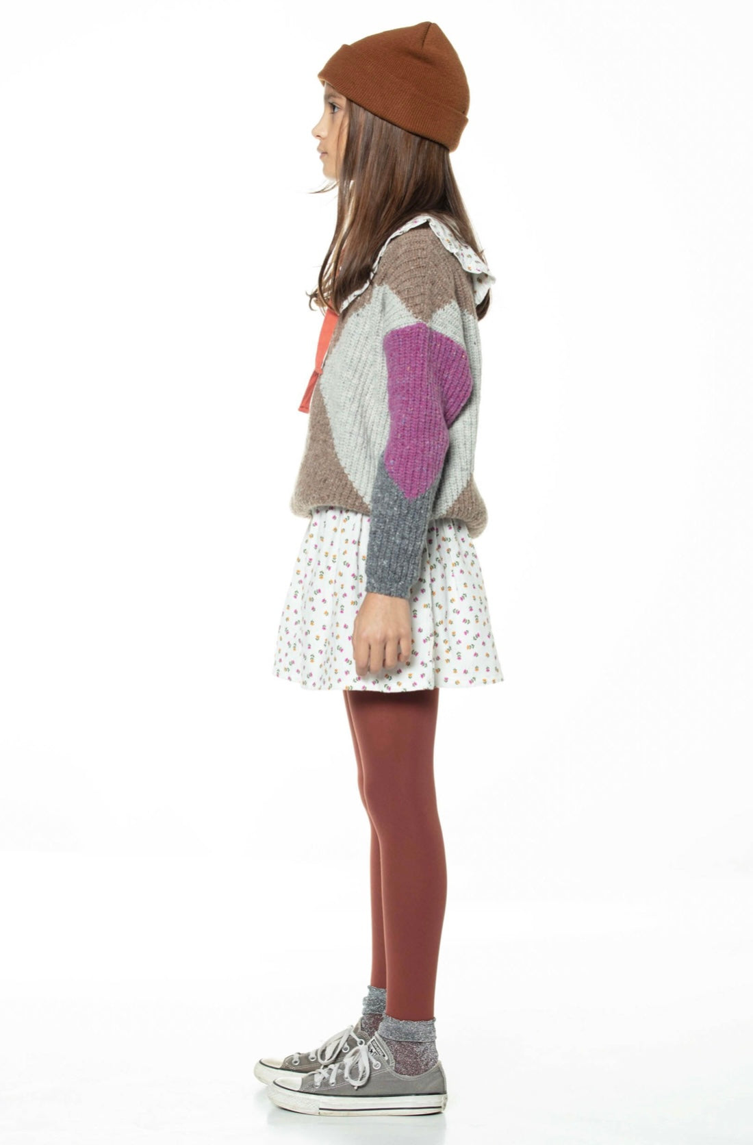 Skirt Little Flowers - Girls تنورة
