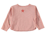 Baby T-Shirt Peach Print - Baby بلوزة