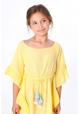 Caftan Lea Yellow Citron - Lea ثوب فضفاض