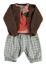 Baby Unisex Trouser Checkered - Baby Unisex سروال