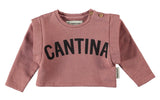 Sweatshirt Long Sleeve Old Pink - Girls سترة رياضية