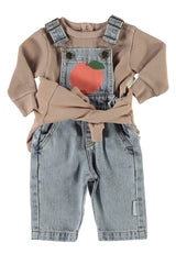 Baby T-Shirt Light Brown - Baby بلوزة