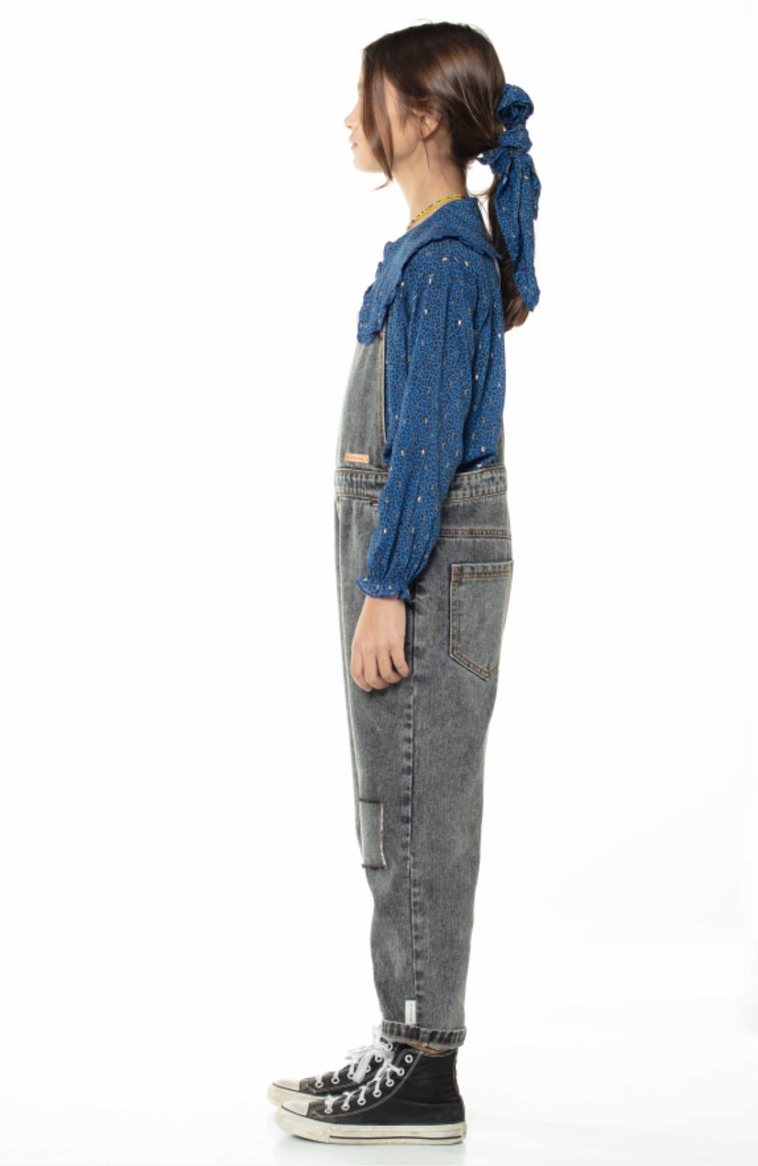 Blouse Indigo Animal Print - Girls Animal print بلوزة