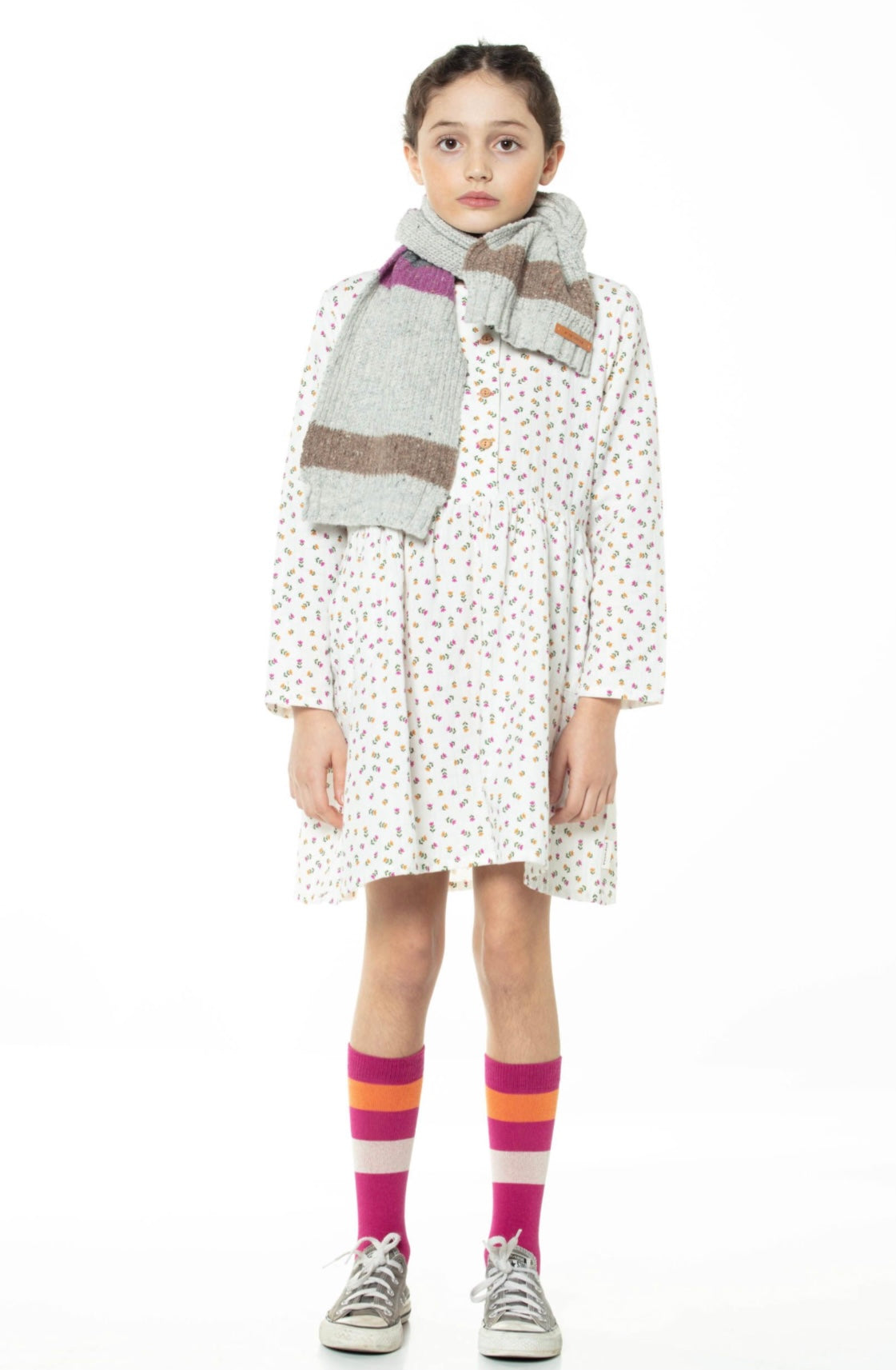 Dress Short Little Flowers - Girls فستان