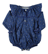Baby Romper Long Sleeves Indigo - Baby رومير